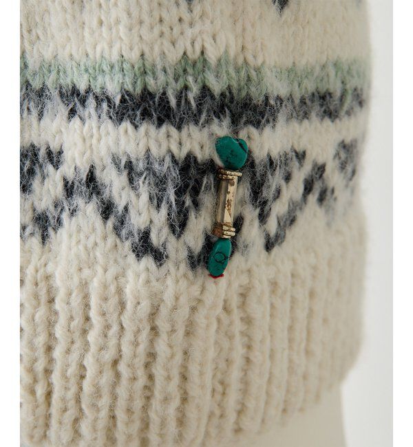  「【BSBEE】カウチンZIP ニット」|ニット・セーター|