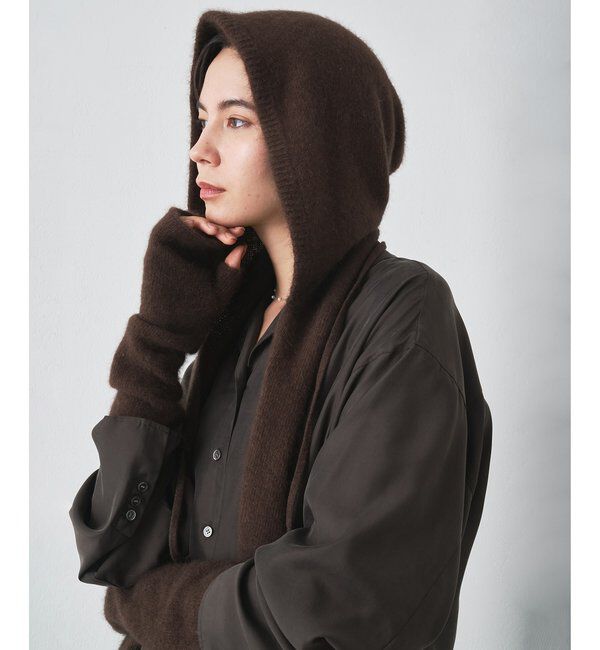  「【THROW】別注カラー Hoodie Scarf」|マフラー|