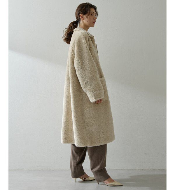  「リバーシブルボアコート」|その他|