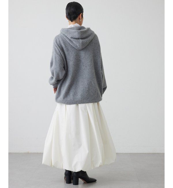 THE PAUSE「【THE PAUSE】ファーニットフーディープルオーバー」|ニット・セーター|