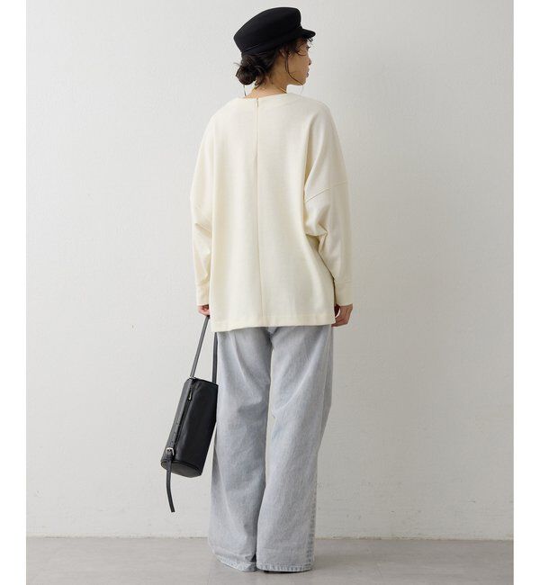  「圧縮スムースワイドプルオーバー」|Tシャツ・カットソー|