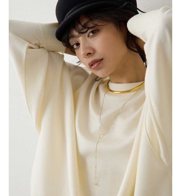  「圧縮スムースワイドプルオーバー」|Tシャツ・カットソー|