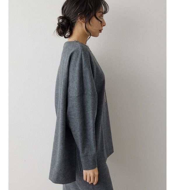  「圧縮スムースワイドプルオーバー」|Tシャツ・カットソー|