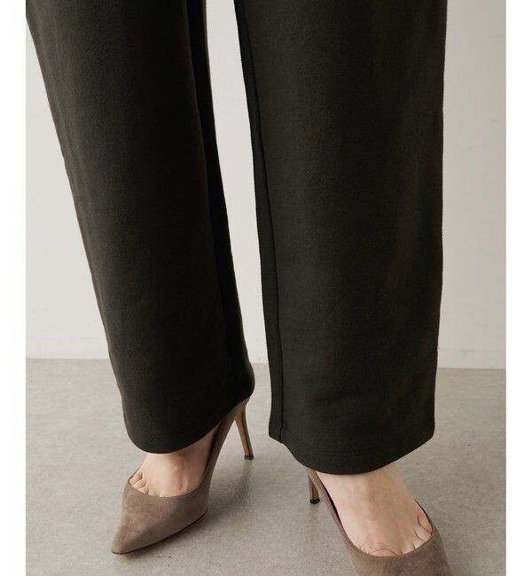  「裏毛ワイドパンツ」|チノ|