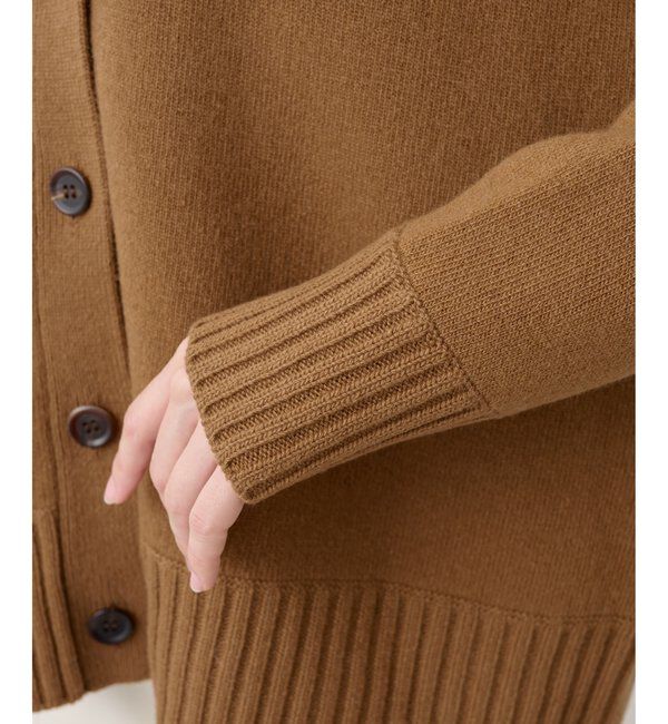 Drawing Numbers「【Drawing Numbers】接結ルーズVネックカーディガン」|ニット・セーター|