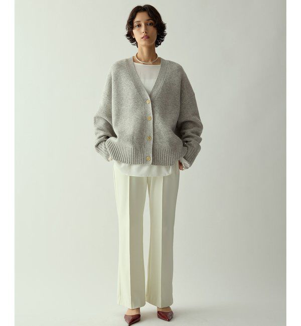 Drawing Numbers「【Drawing Numbers】接結ルーズVネックカーディガン」|ニット・セーター|