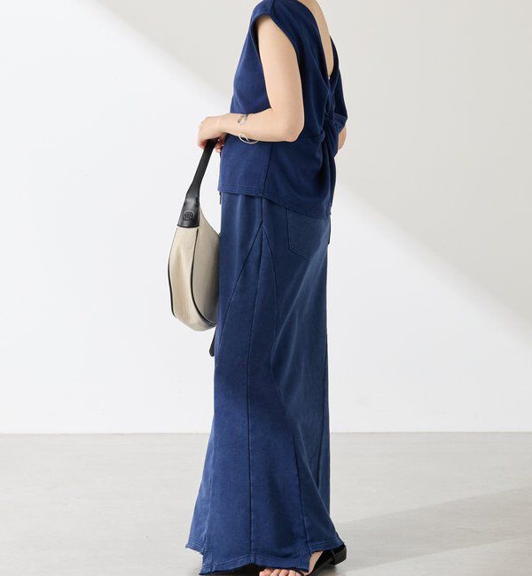  「Q.anos ツイストタンクトップ」|Tシャツ・カットソー|