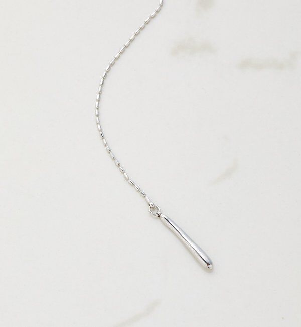  「【PAPILLONNER/パピヨネ】クリアドロップＹ字ネックレス」|リング|