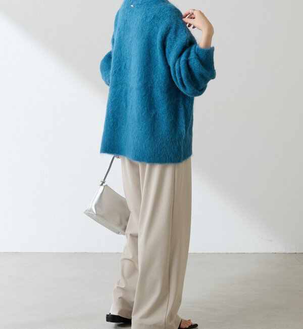  「アルパカ混Vネックニット」|ニット・セーター|