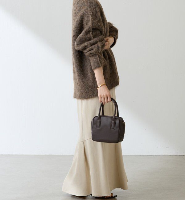  「アルパカ混Vネックニット」|ニット・セーター|