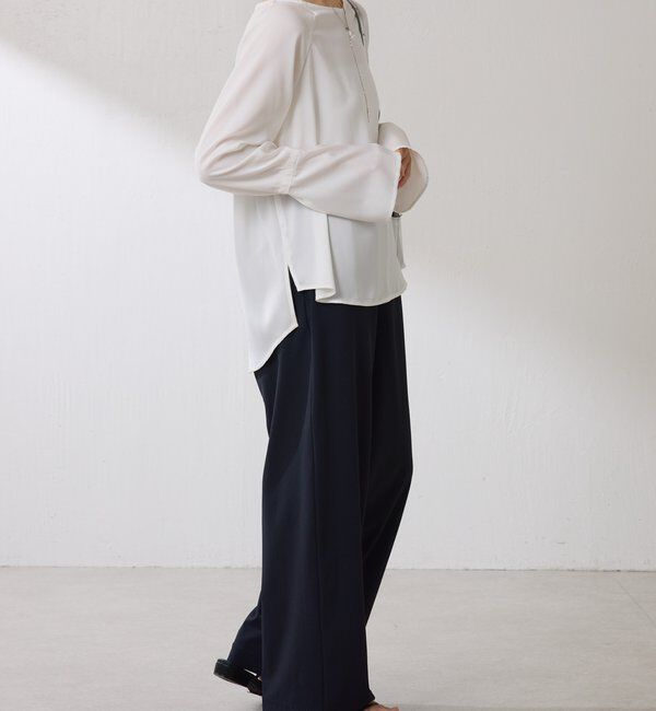  「ロゴベルトトリコットパンツ」|チノ|