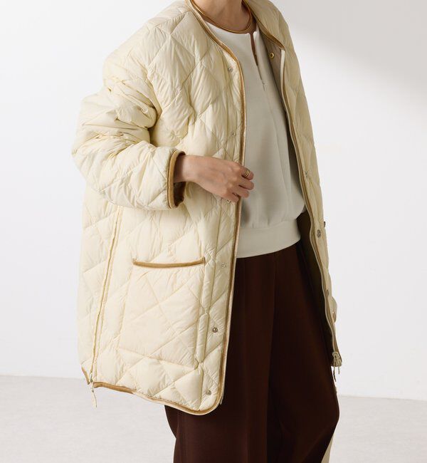  「ベロアパイピングリバーシブルコート」|その他|