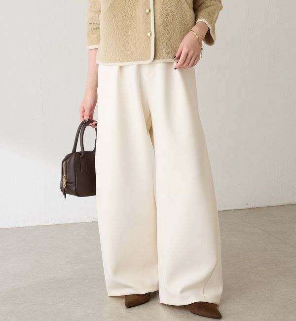  「裾切替ダンボールパンツ」|チノ|