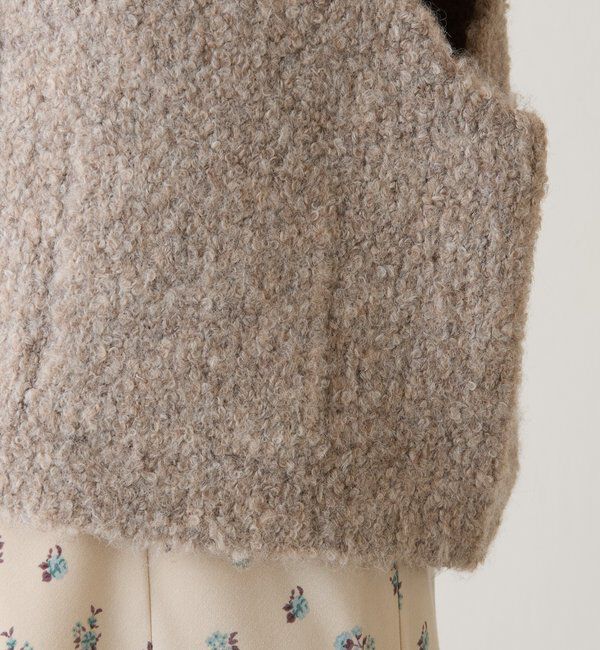  「ブークレーメタルトグルベスト」|ニット・セーター|