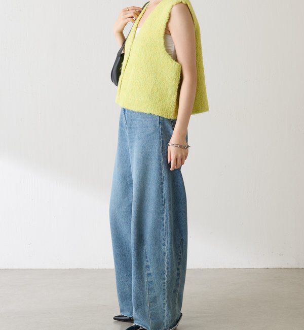  「ブークレーメタルトグルベスト」|ニット・セーター|