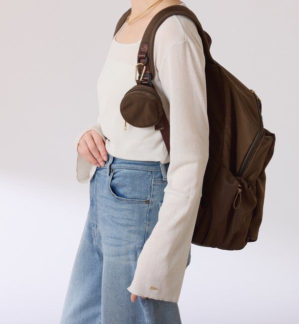  「【強撥水/大容量/PC収納ポケット付】強撥水10ポケットリュック」|トートバッグ|