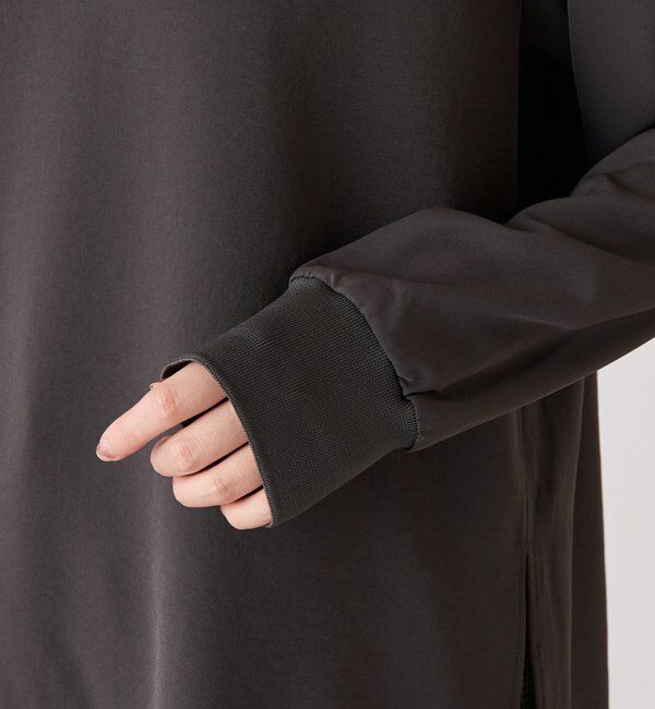  「フロッキーロゴ袖リブロンT/Tブラウス」|Tシャツ・カットソー|