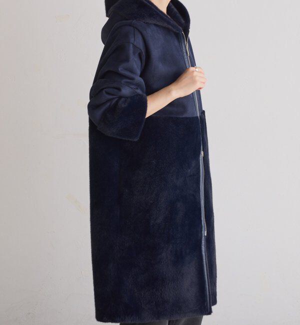  「リバーシブルフェイクファーコート」|その他|