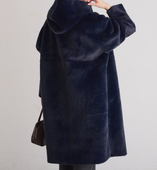  「リバーシブルフェイクファーコート」|その他|