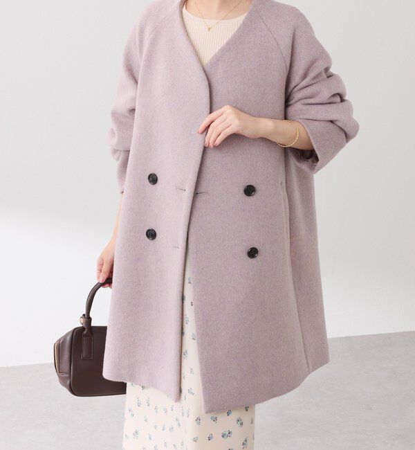  「ノーカラーダブルコート」|その他|