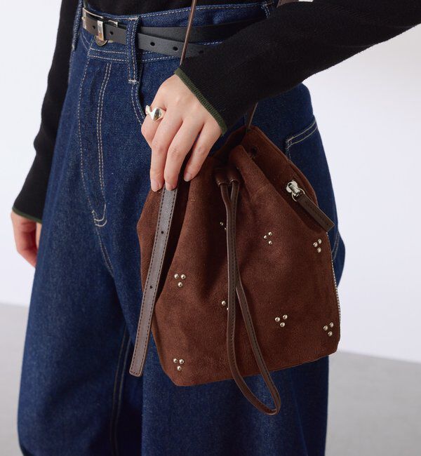  「【PAPILLONNER/パピヨネ】スタッズショルダーバッグ」|トートバッグ|