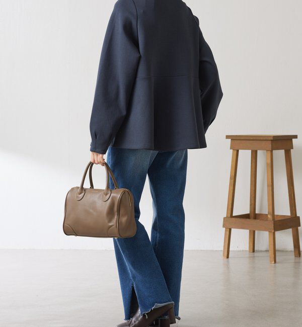  「袖ビジューペプラムカットソー」|Tシャツ・カットソー|