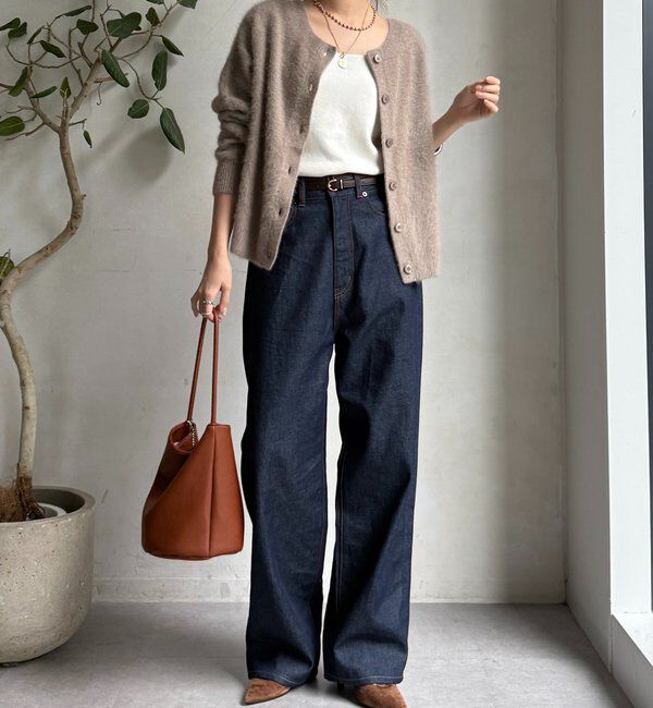  「スクエアニットタンク」|ニット・セーター|