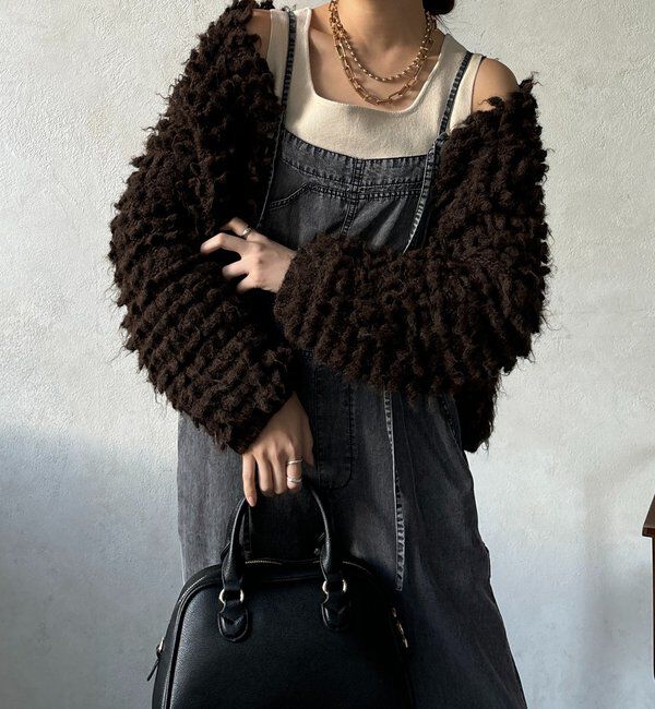  「スクエアニットタンク」|ニット・セーター|