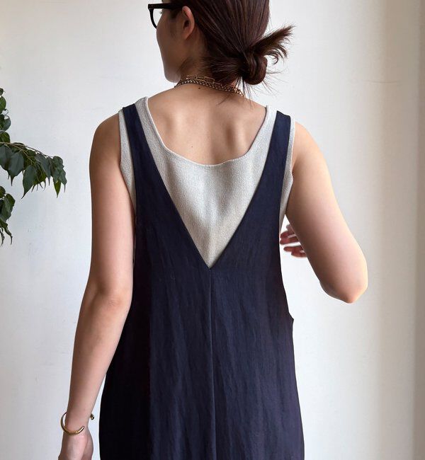  「【新色追加/前後2WAYで着られる】深Vワンピース」|ワンピース|
