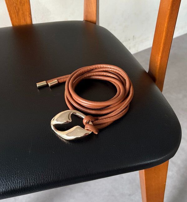  「変形バックルコードベルト」|ベルト|