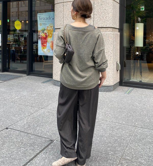  「【新色追加/インフルエンサーSAKURA企画】ラメスウェットタンクセット」|Tシャツ・カットソー|