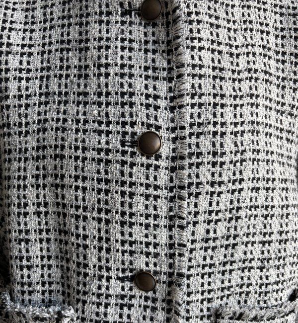  「ツイードジャケット」|ブルゾン・スタジャン|