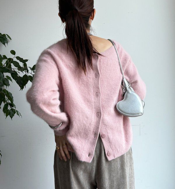  「ファーカシミヤカーディガン」|カーディガン|