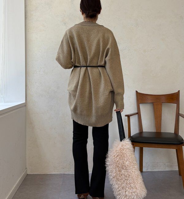  「サイドファスナーレギンスパンツ」|チノ|