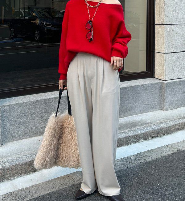  「裏起毛4WAYストレッチパンツ」|チノ|