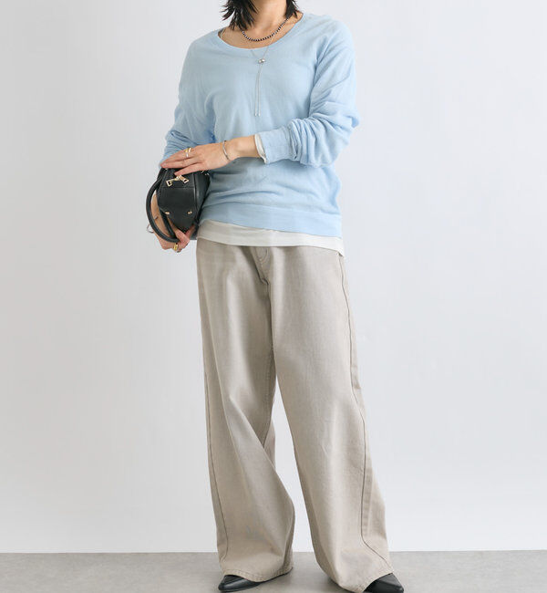  「【MYSELFbyRD（マイセルフバイリヴドロワ）】baseLongTee」|Tシャツ・カットソー|