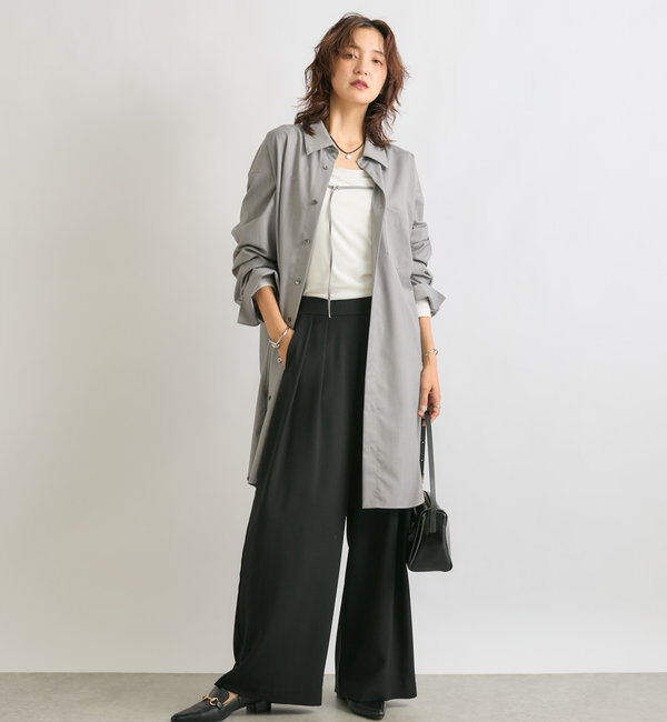  「【MYSELFbyRD（マイセルフバイリヴドロワ）】baseLongTee」|Tシャツ・カットソー|