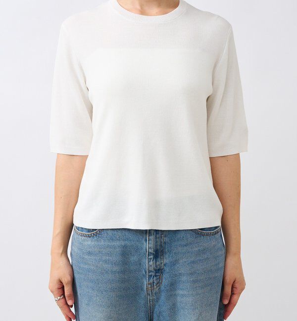  「【接触冷感】ゴブソデニットTee」|ニット・セーター|