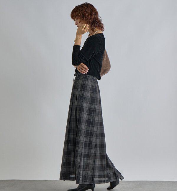  「【シーズンムード高まる】フロッキーチュールロンTee」|Tシャツ・カットソー|