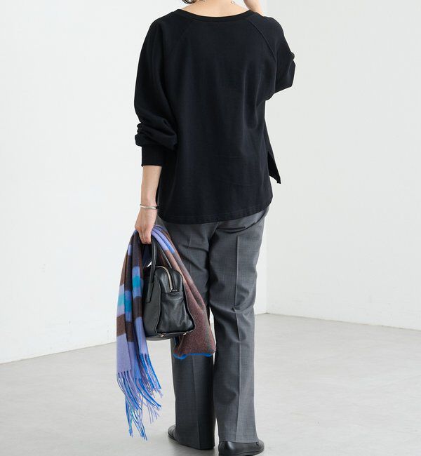  「【新色追加/抜け感◎】ハーフZIPスウェット」|Tシャツ・カットソー|