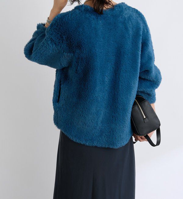  「【リバイバル/着映え】ダブルフェイスシャギーカーデ・2」|カーディガン|