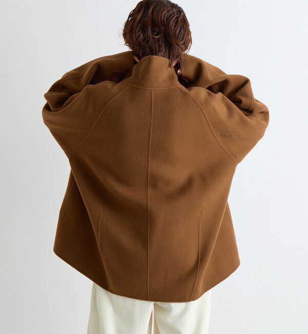  「【ハンサムな着こなしに】スタンドZIPリバーコート」|その他|