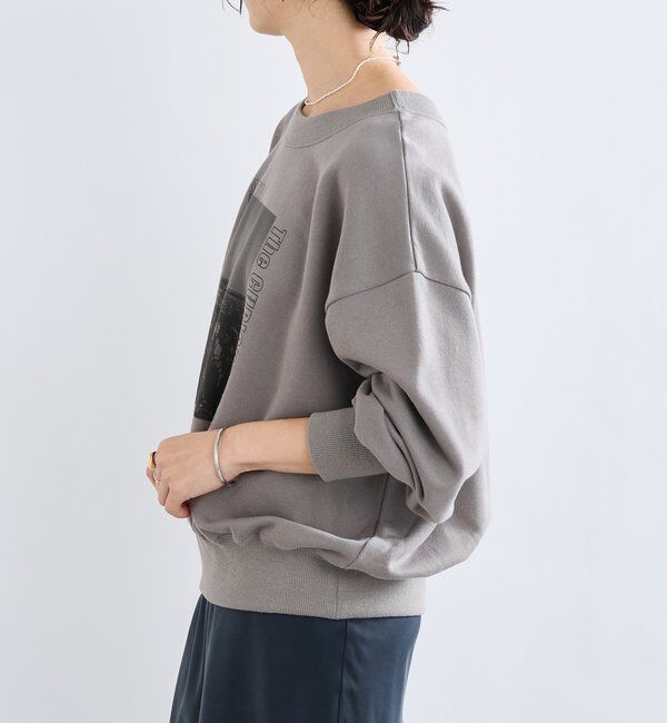  「【大人カジュアルに】2wayPhotoスウェット」|Tシャツ・カットソー|