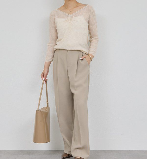  「【アンサンブル対応】オフショルダーニット」|ニット・セーター|