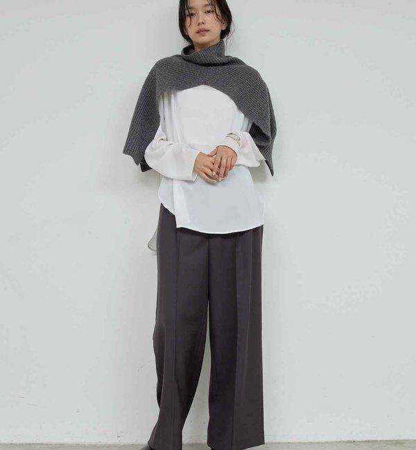  「レイヤードニットベスト」|ニット・セーター|