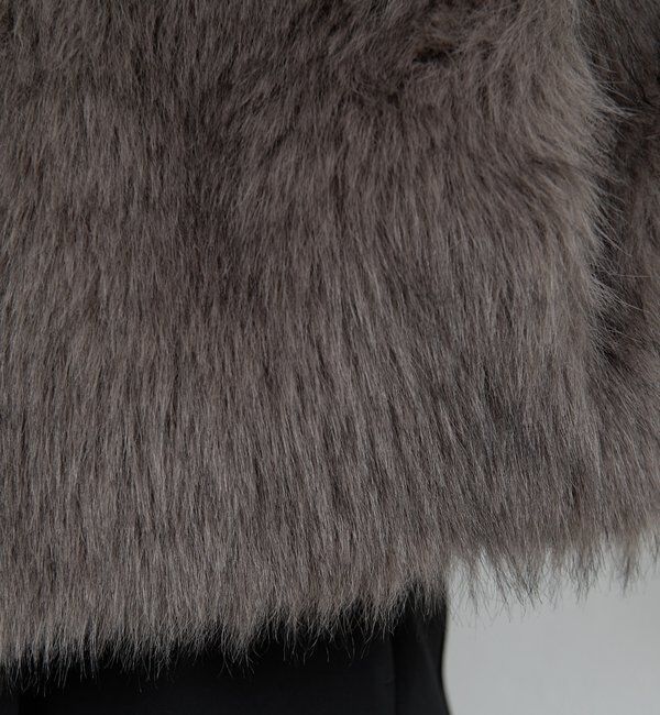  「エコファーフーディーブルゾン」|ブルゾン・スタジャン|