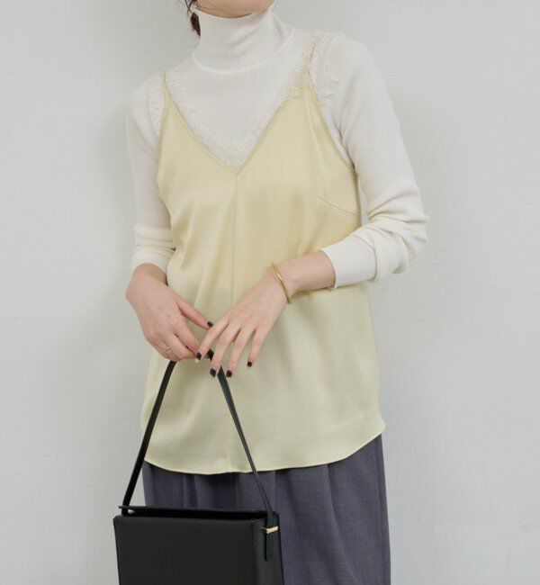  「レースキャミ」|シャツ・ブラウス|イエロー