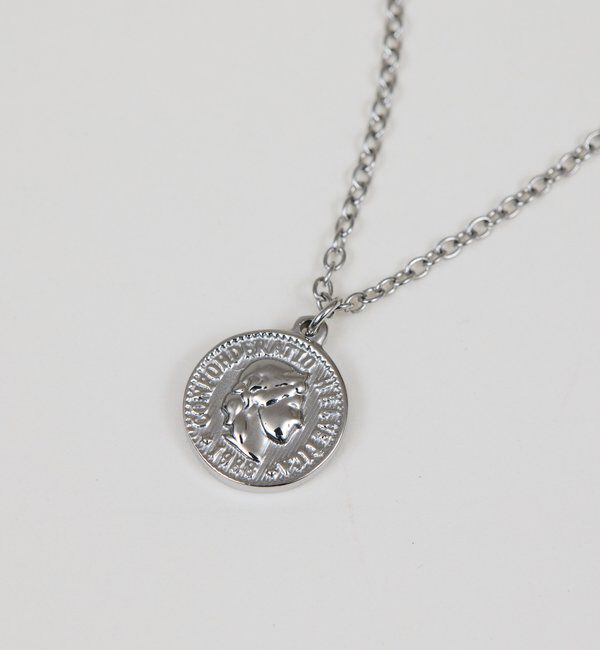  「ステンレスコインネックレス」|リング|