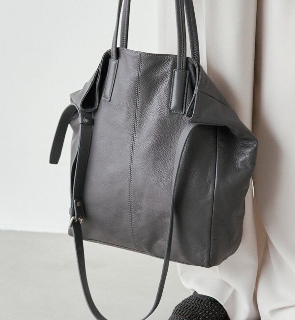 「レザー2WAYトートバッグ」|トートバッグ|