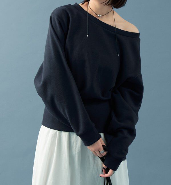  「オフショルスウェット」|Tシャツ・カットソー|